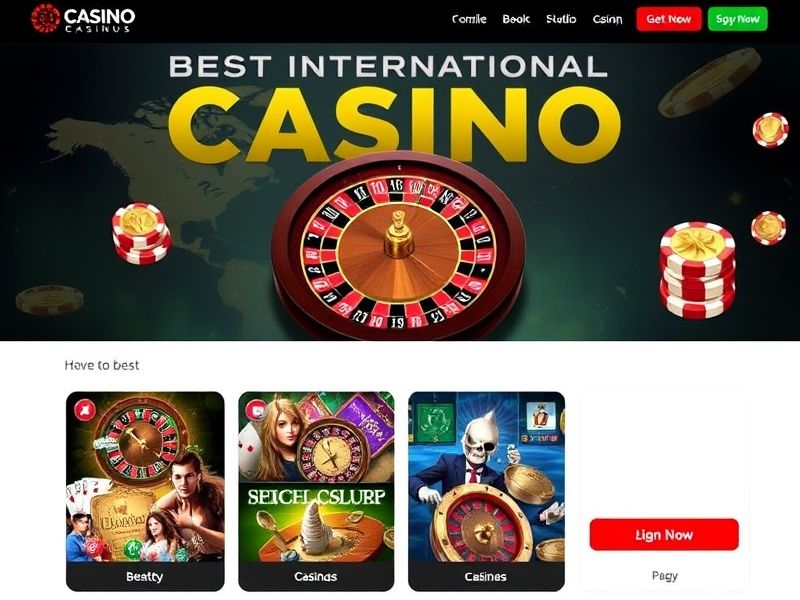 Discover the best international online casinos for 2024. Find secure, licensed platforms with expert reviews, game variety, and global availability to suit every gambler's needs.